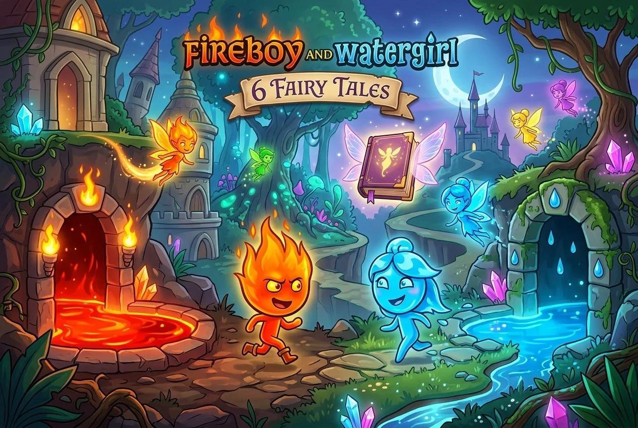 Fireboy And Watergirl: 6 Fairy Tales